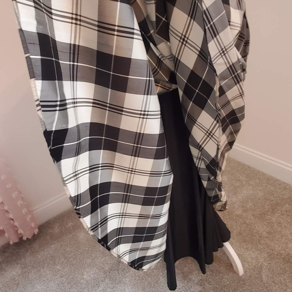 Silk Taffetta Holiday Long Skirt Talbots - Picture 5 of 8